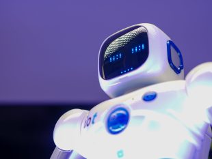 low angle shot of robot
